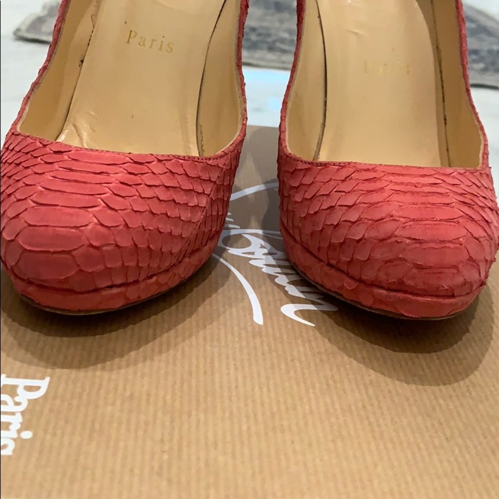 Christian Louboutin shoes Neofilo nubuck sz 37.5 - Picture 3 of 7